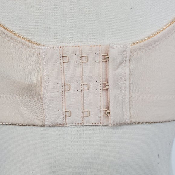 Plusform Instant Shaping Style #16041 Nude Flesh Beige Cotton Bra NWT Size 36C - Picture 5 of 10
